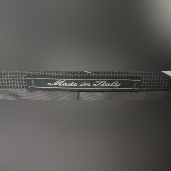 Ermenegildo Zegna TINDART Gray wool luxury blazer Made in Italy Men’s size 40. - Picture 8 of 14